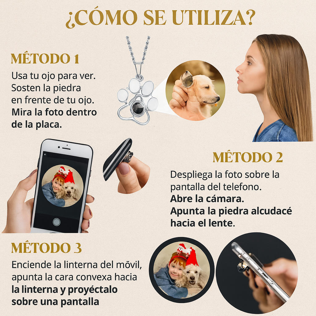 Colgante con foto personalizada